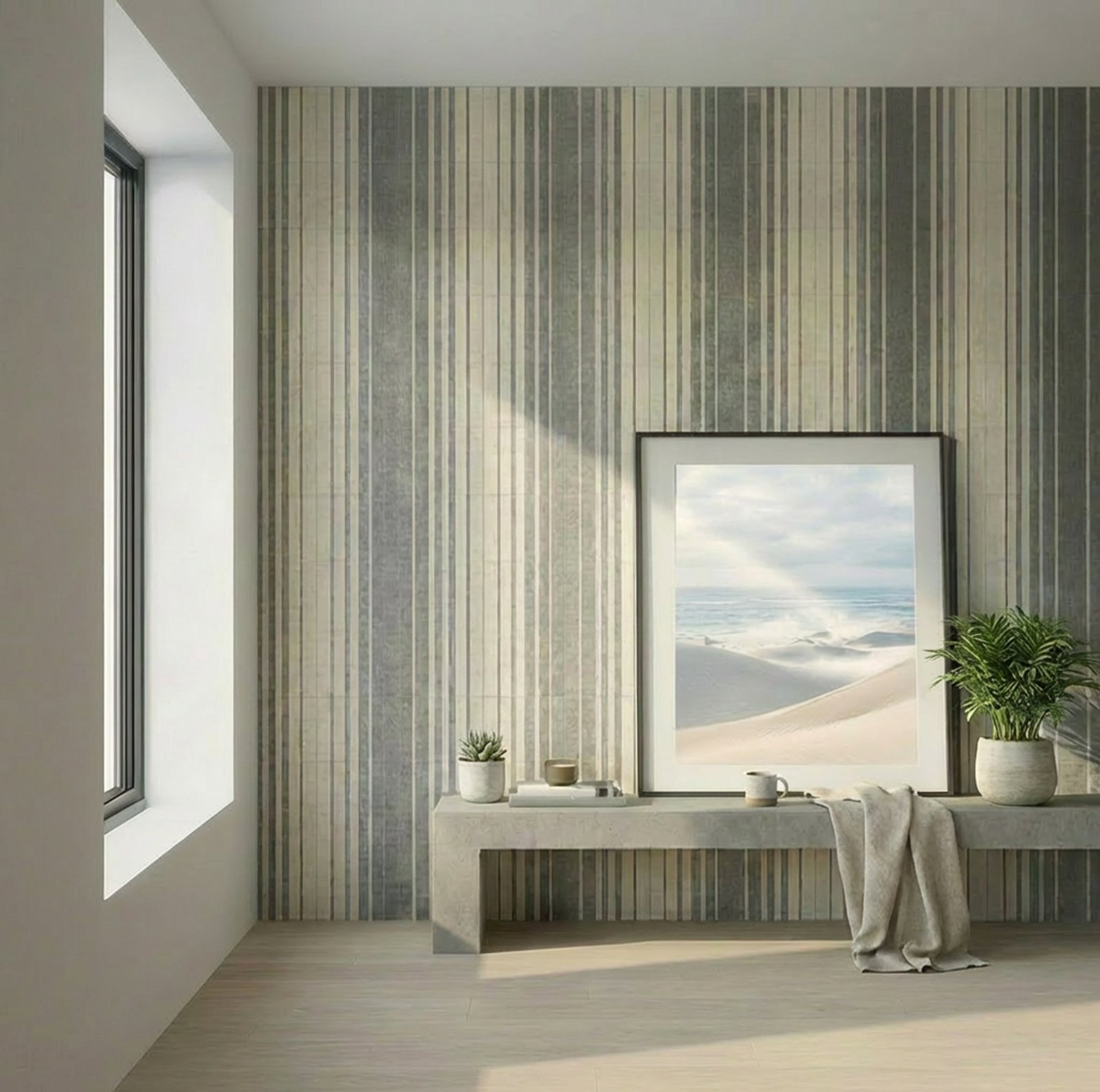 Luz natural sobre texturas